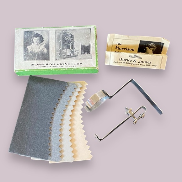 Antique Morrison Vignetter by Burke & James Photography in Original Box - Picture 3 of 5